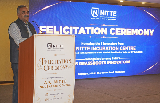 Nitte-Grassroots Innovators Honoured